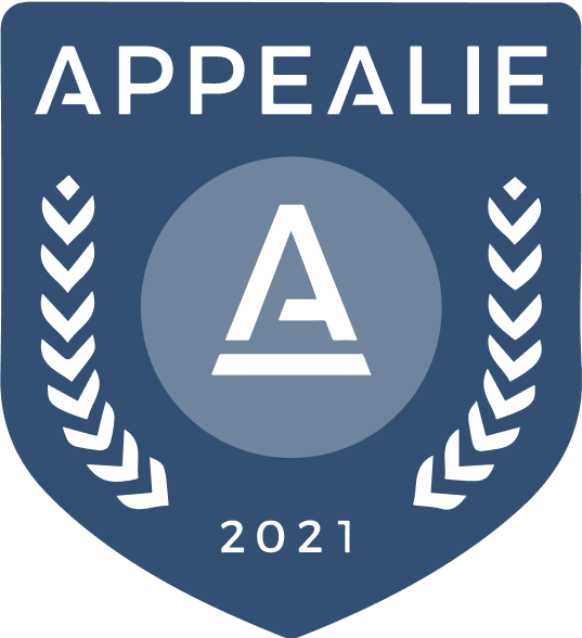 The Appealie Award logo for 2021