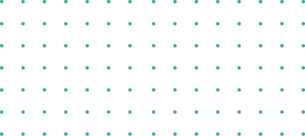 A rectangle made out of green dots.
